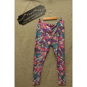 BNWOT LLR TC Neon Converse Leggings